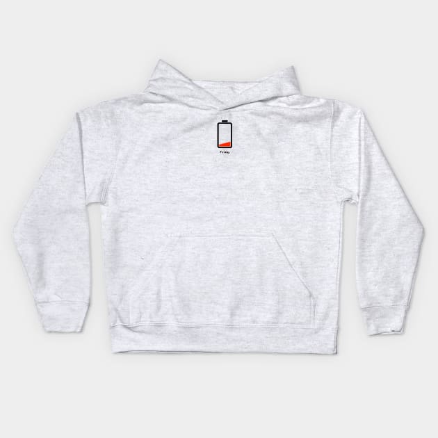 Low power mode Kids Hoodie by pepques